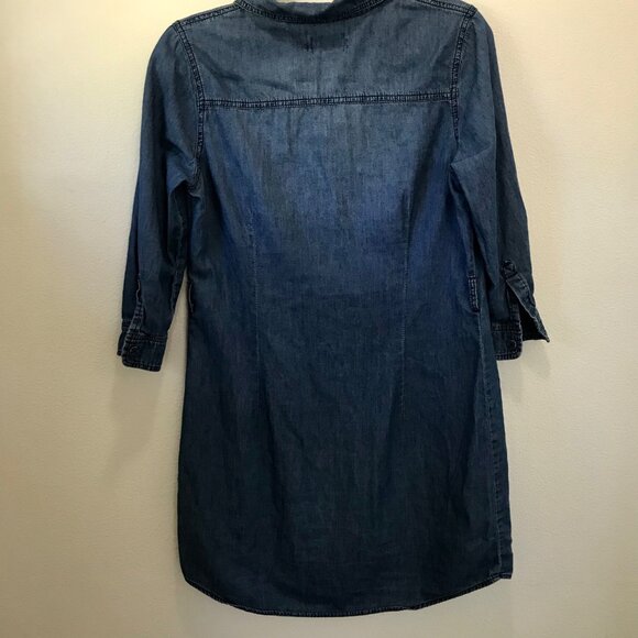 Ci Sono Denim Collection Women's Button Front Blue Jean Denim Dress.‎ Size S - Picture 6 of 11